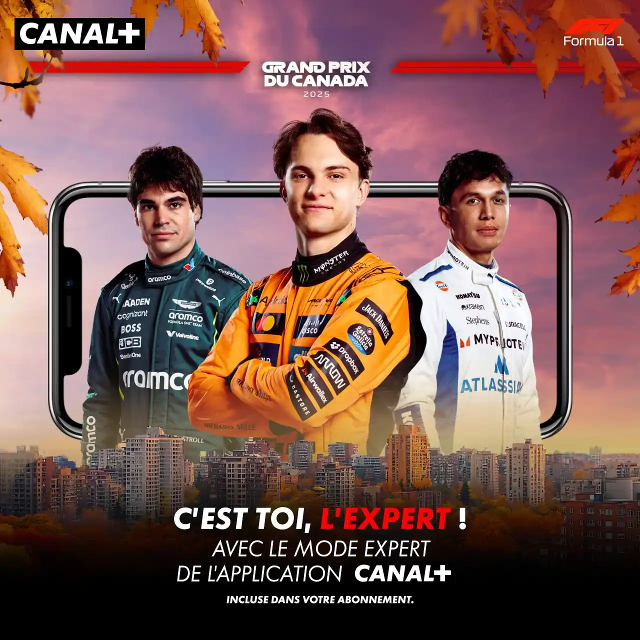 Image from CANAL+ MAURICE: GP CANADA: 🏁 LE GRAND PRIX™ DE FORMULE 1® DU CANADA 2025🏎 Stats en l...