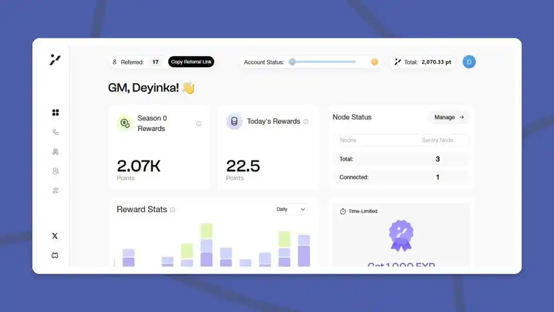 Image from DEYINKA UPDATE ZONE: 🕵️♂️ *GRADIENT NETWORK SENTRY NODE* 💸 Earn Points which will be co...