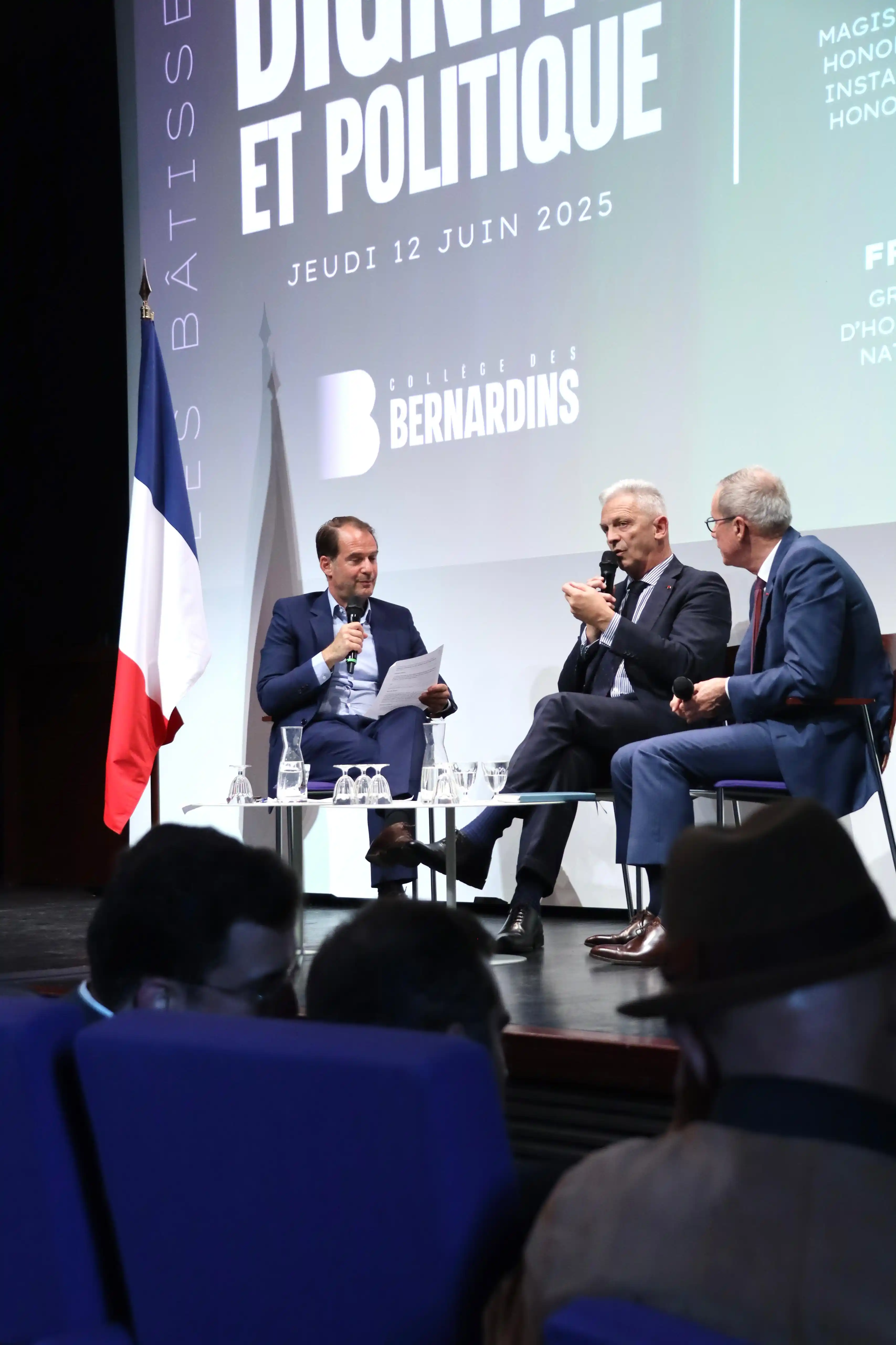 Image from Aurélien Pradié: Grands témoins de notre conférence : le Général d’Armée François Lecoi...