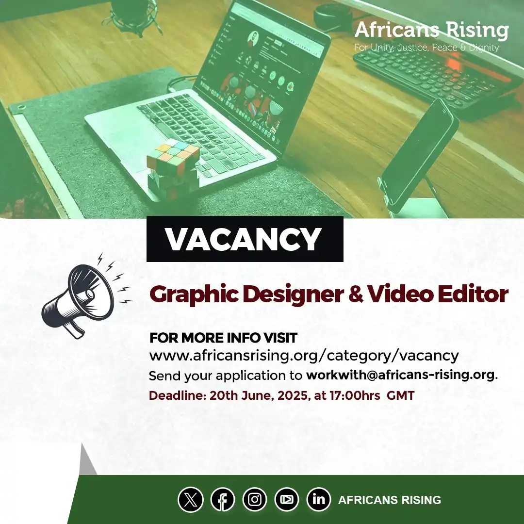 Image from Tech Kenya: Graphic Designer needed: https://x.com/AfricansRising/status/193489252...