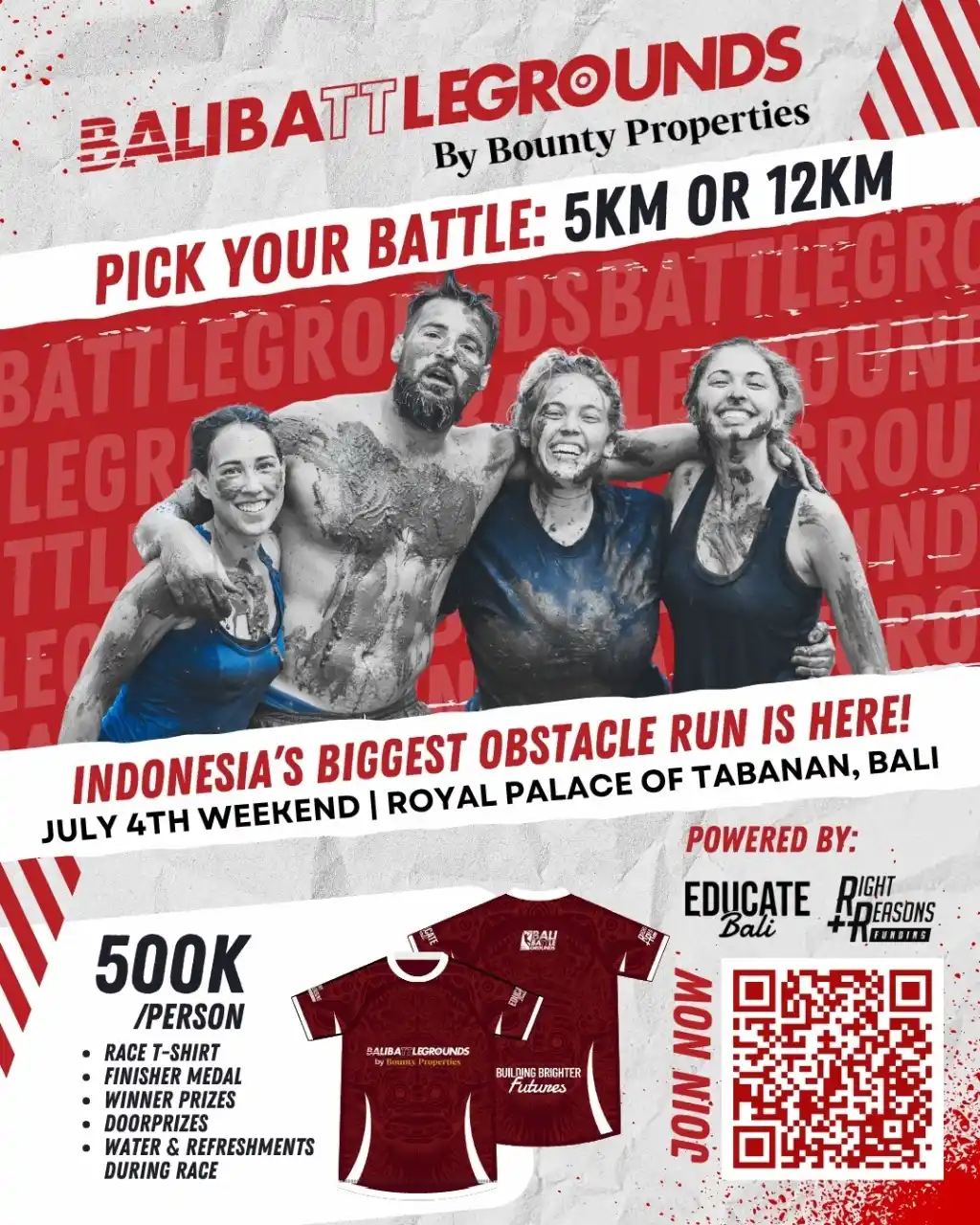 Image from Bali Run Calendar - Running Events & Communities in Bali, Indonesia: ๐๐๐ผโโ ๐๐๐ฅ๐ฅ๐จ ๐๐๐ฉ๐ฉ๐ฒ ๐๐ฎ๐ง๐ง๐๐ซ๐ฌ! Obstacle Racing comes ...