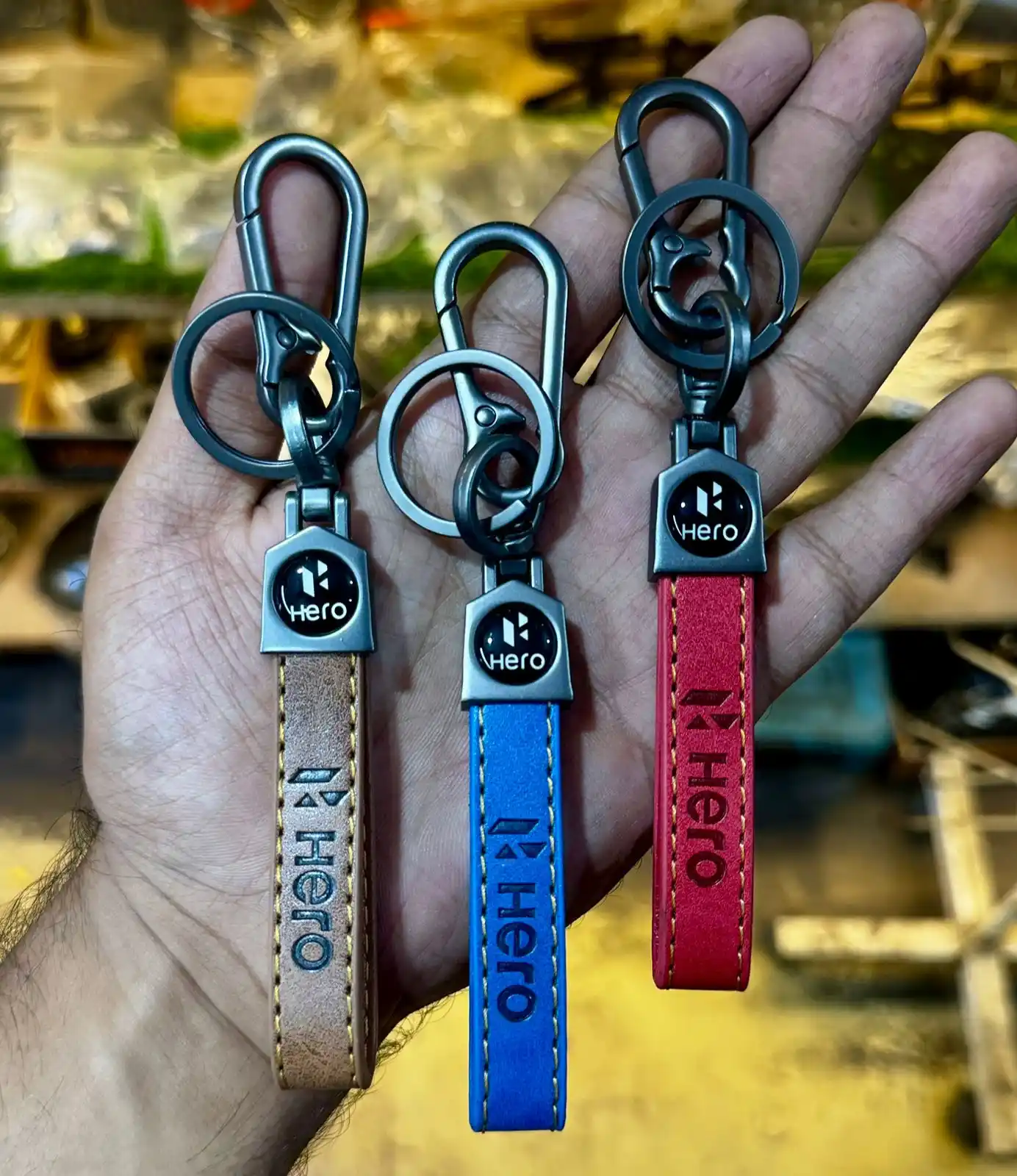Image from PHANTOM MOTO: Hero Premium Leather Keychains💯...