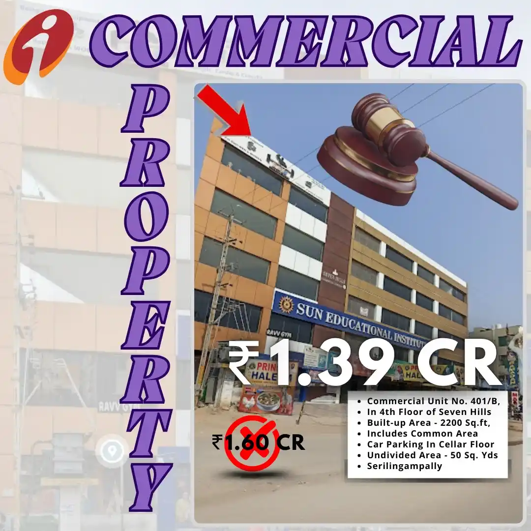 Image from eAuctionsIndia: ICICI Bank Auctions for Commercial Property in Serilingampally, Hydera...