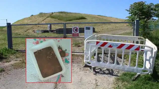 Image from RiminiToday: Il terreno della 'nave dei veleni' conservato per 35 anni in una scato...