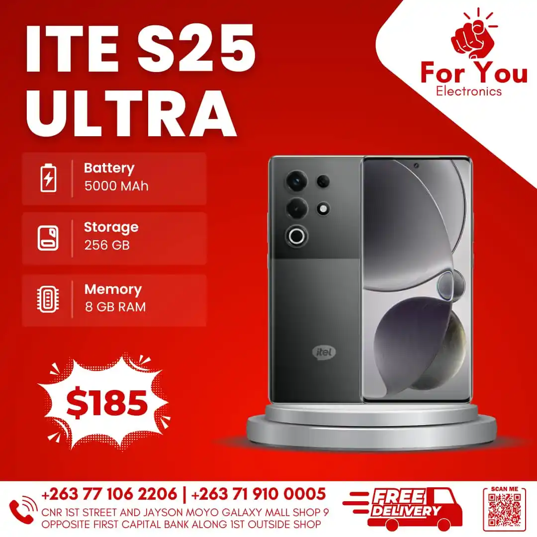 Image from For You Electronics: Itel S25 Ultra 📱 6.78" FHD+ AMOLED, 120Hz, Gorilla Glass 7i 🔧 Unis...