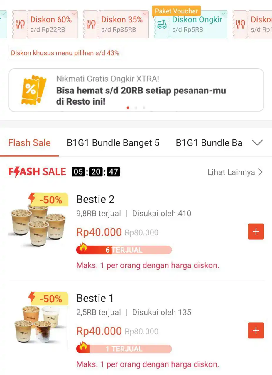 Image from SiCode Voucher + Hidden GEM Shopee: JumpStart Coffee Komboin voucher diskon 60% https://spf.shopee.co.id...