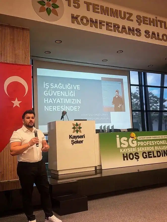 Image from İSG TÜRKİYE SINAV 📚: Kayseri Şeker Fabrikasında gerçekleştirdiğimiz ‘İş Sağlığı ve Güvenliğ...