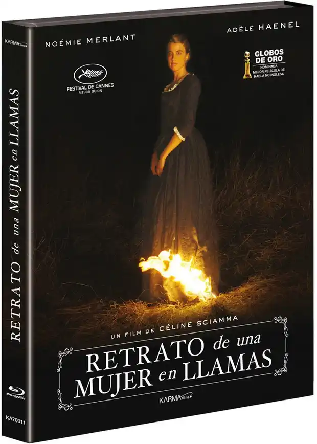Image from mubis - Ofertas en Cine: La edición con funda de Retrato de una Mujer en Llamas en Blu-ray se h...