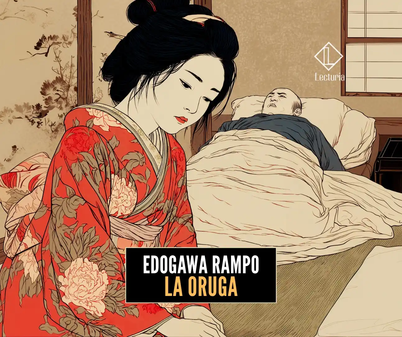 Image from Lecturia : Biblioteca de relatos: «La oruga» (Imomushi) es un perturbador cuento del escritor japonés Ed...