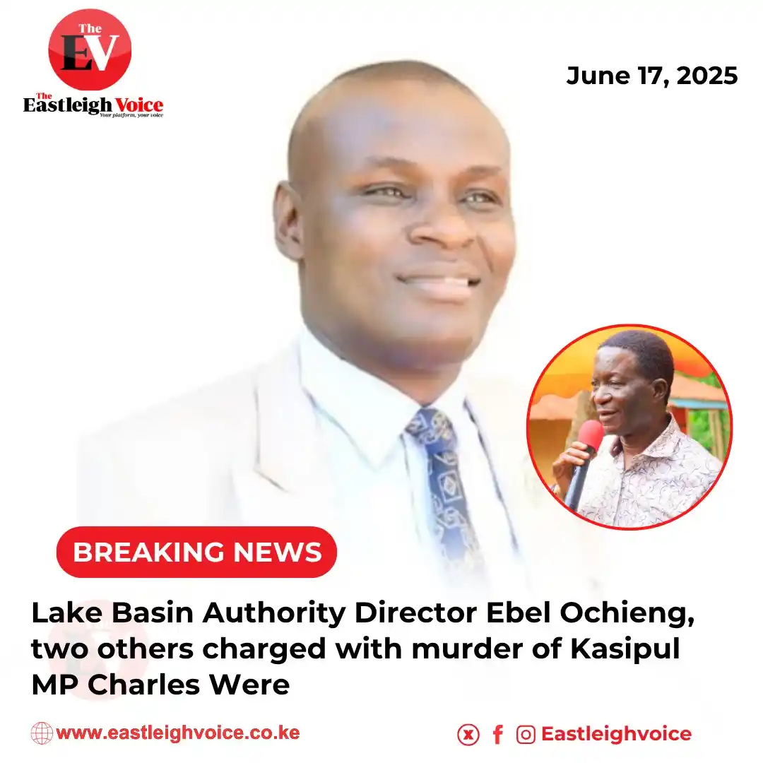 Image from Eastleigh Voice - eastleighvoice.co.ke: Lake basin Authority director Ebel Ochieng and two others accused of k...