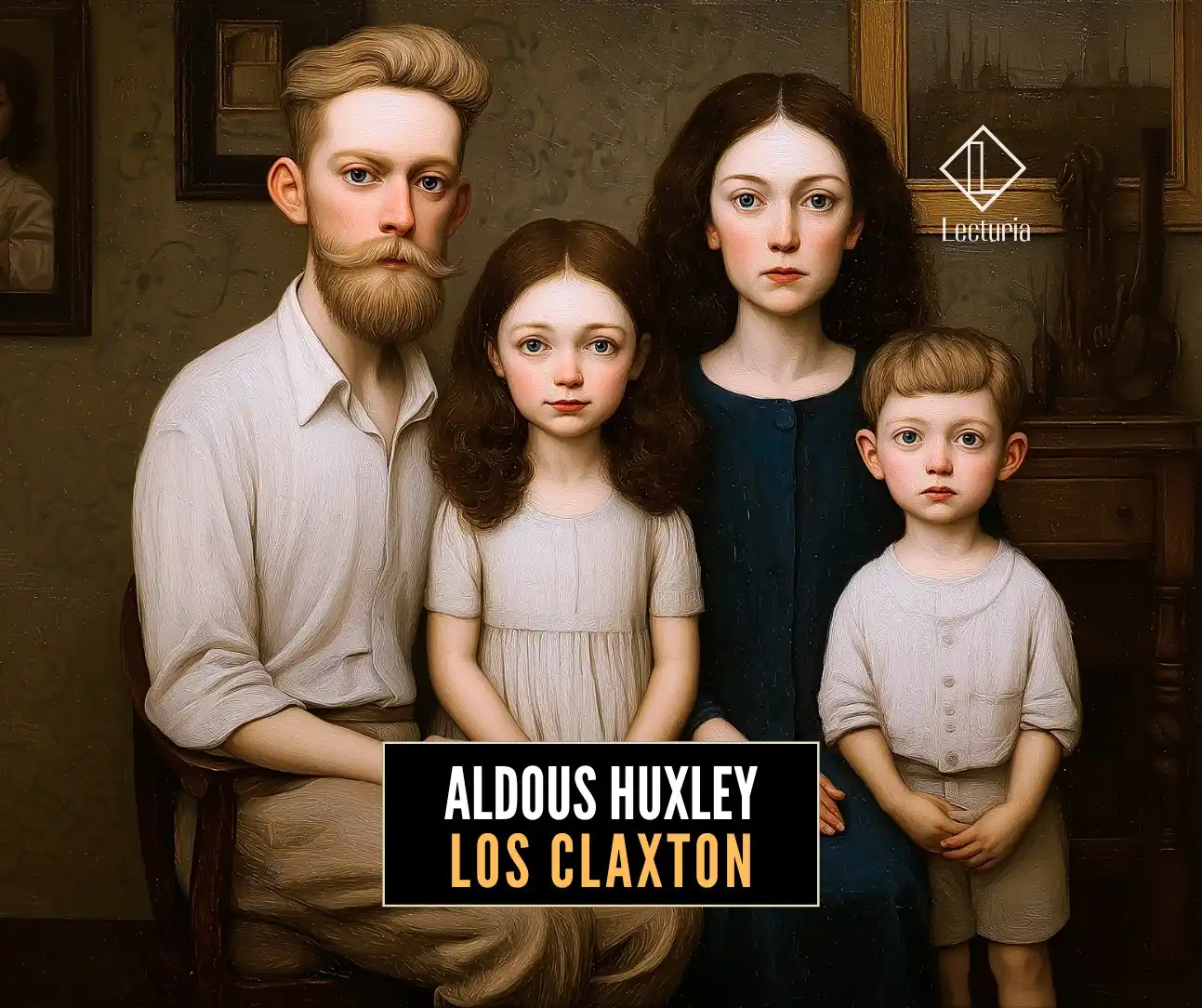 Image from Lecturia : Biblioteca de relatos: «Los Claxton» (The Claxtons) es un cuento satírico de Aldous Huxley, p...