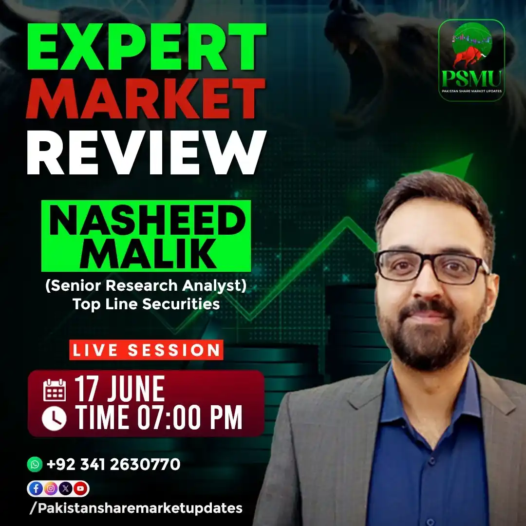 Image from Pakistan Share Market Updates: *Market Review by Nasheed Malik* (Senior Research Analyst ) To open...