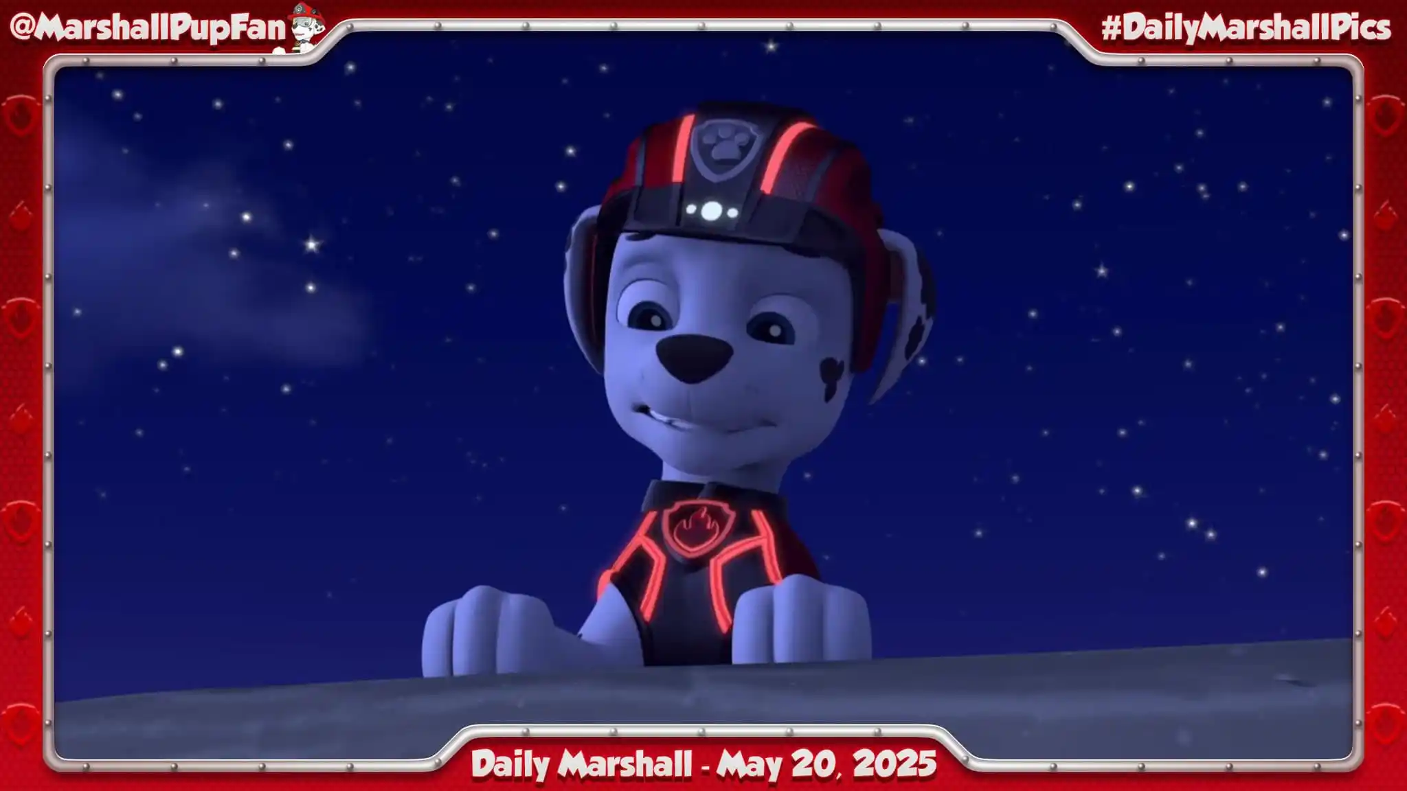 Image from ❤️🐾🔥Marshall Dalmatian❤️🐾🔥: Marshall Pup Fanatic (Twitter) Daily Marshall – 20. Mai 2025 <a class...