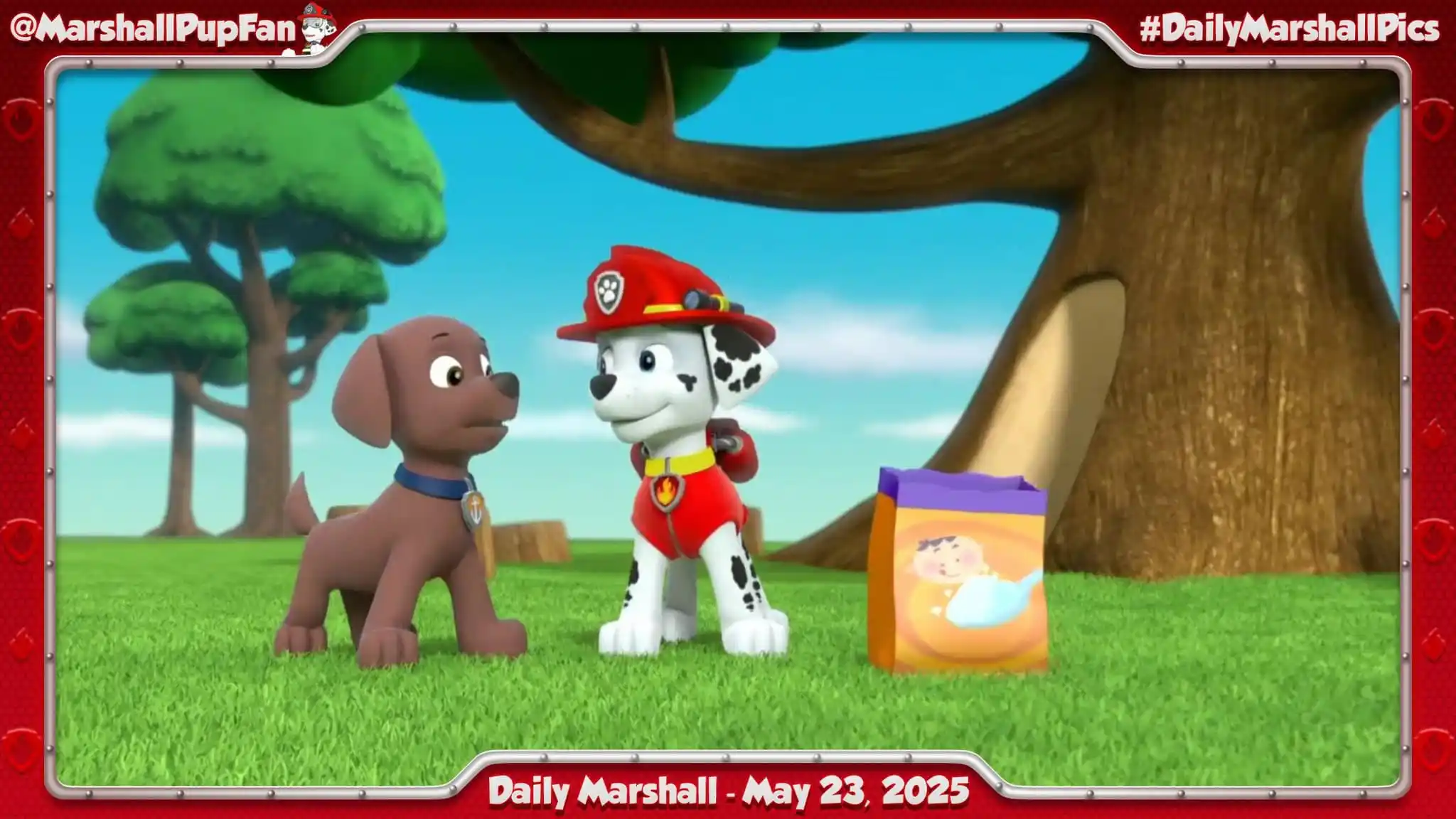 Image from ❤️🐾🔥Marshall Dalmatian❤️🐾🔥: Marshall Pup Fanatic (Twitter) Daily Marshall - May 23, 2025 <a class...