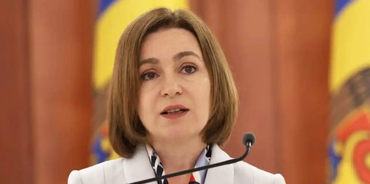 Image from UATV English: 🇲🇩 Sandu reported on Russia’s attempts to destabilize the situation ...