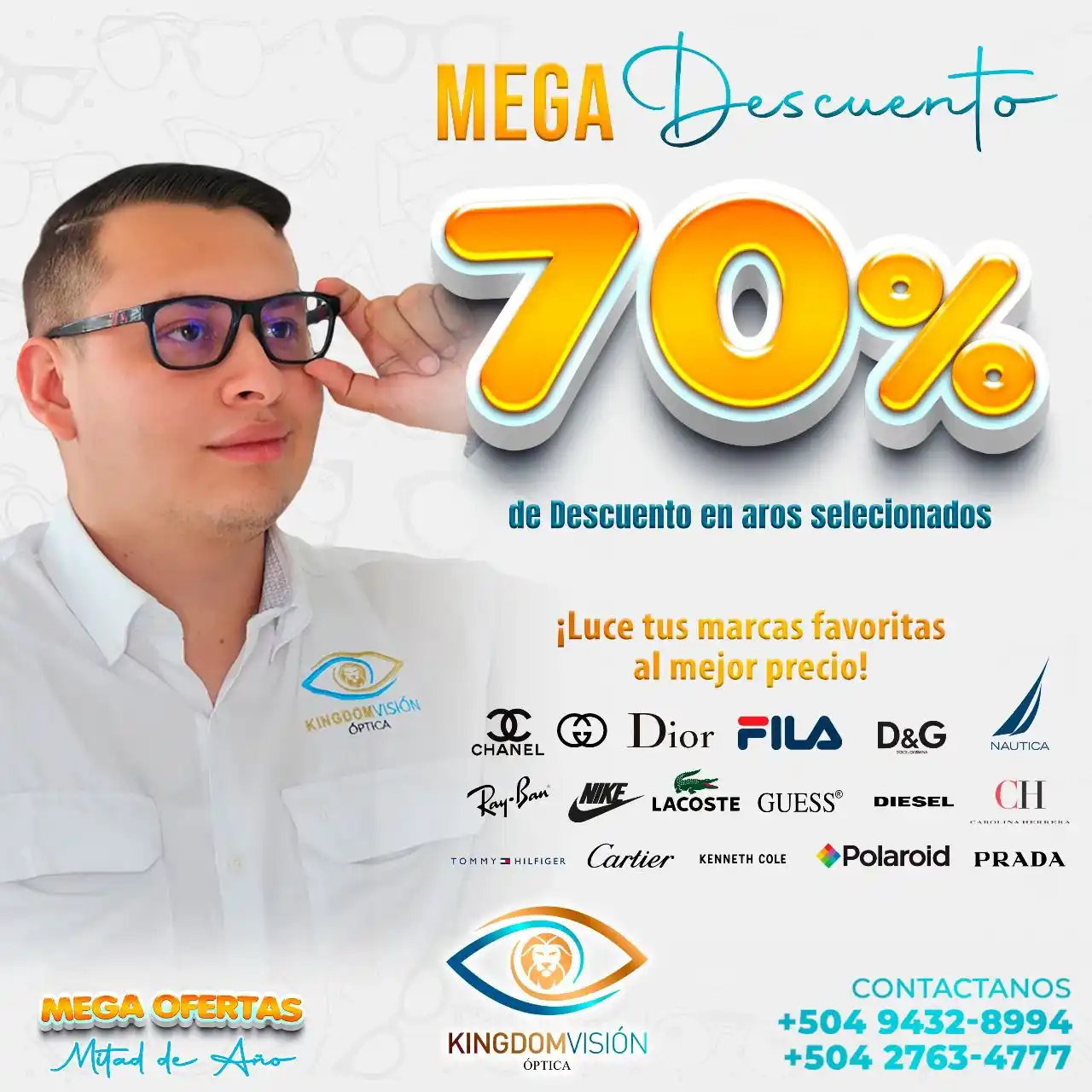 Image from Oriente Televisión Canal 28: ¡MEGA DESCUENTO DEL 70%! 👓 💥 70% de descuento en aros TOP seleccion...