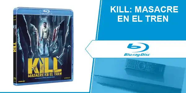 Image from Chollos de Cine (cinemix.es): MÍNIMO HISTÓRICO ‼️ ⚔️ AMAZON  *Kill: Masacre en el Tren* (Bluray)  Pr...