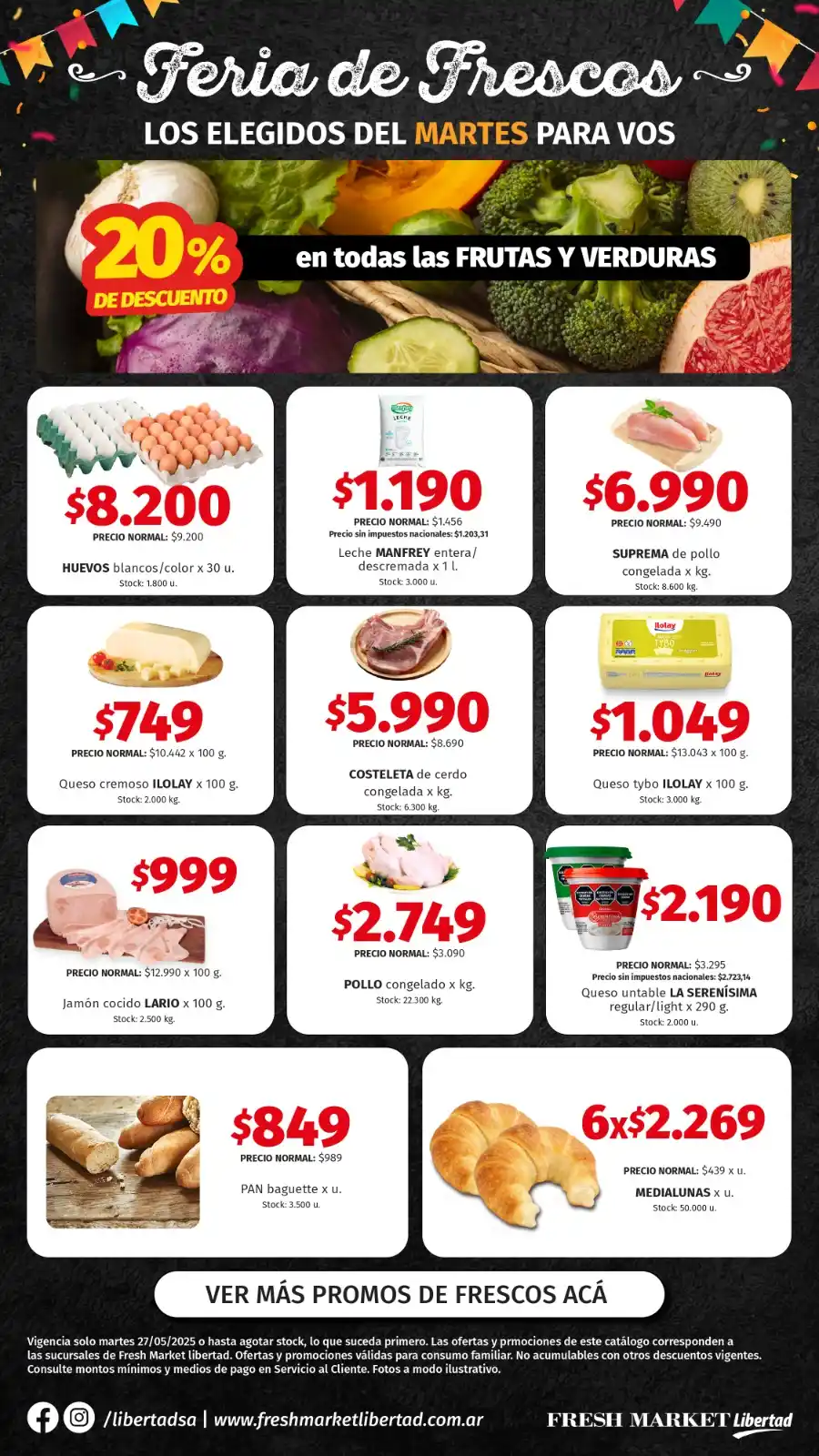 Fresh Market Libertad post