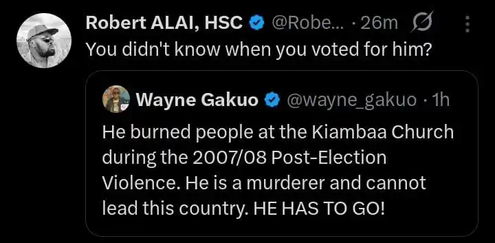 Image from Tech Kenya: Mistakes are made but let's embrace democracy and humanity fellow tech...