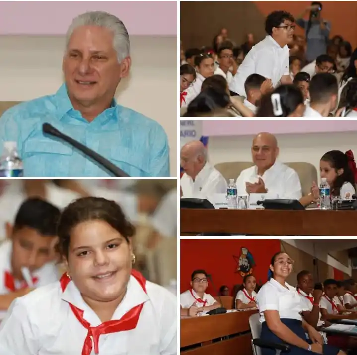 Image from Partido Comunista de Cuba: Nos sentimos orgullosos de tener pioneros como ustedes: patriotas, de ...