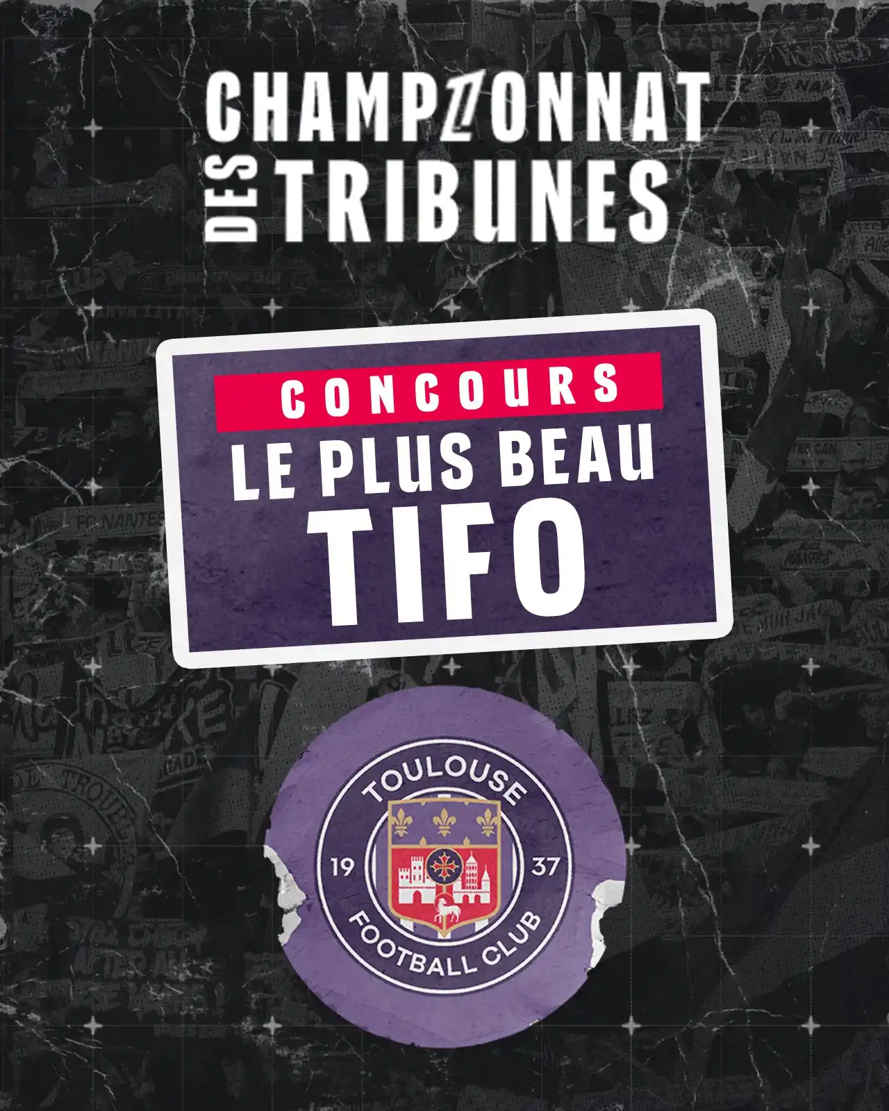 Image from Toulouse Football Club: Nos supporters ont du talent et il faut le montrer ! L'élection du pl...