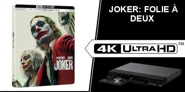 Image from Chollos de Cine (cinemix.es): NUEVO MÍNIMO ‼️ ✌️ AMAZON *Joker: Folie à Deux* «Steelbook» (4K+Blura...