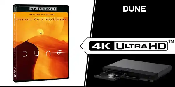 Image from Chollos de Cine (cinemix.es): OFERTA ‼️ 💥 AMAZON *Dune* «Colección 2 Películas» (4K+Bluray) Preci...