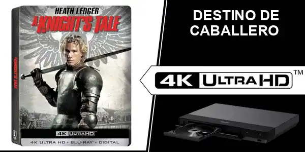 Image from Chollos de Cine (cinemix.es): OFERTA EN ITALIA ‼️💥 AMAZON *Destino de Caballero* «Steelbook» (4K+B...