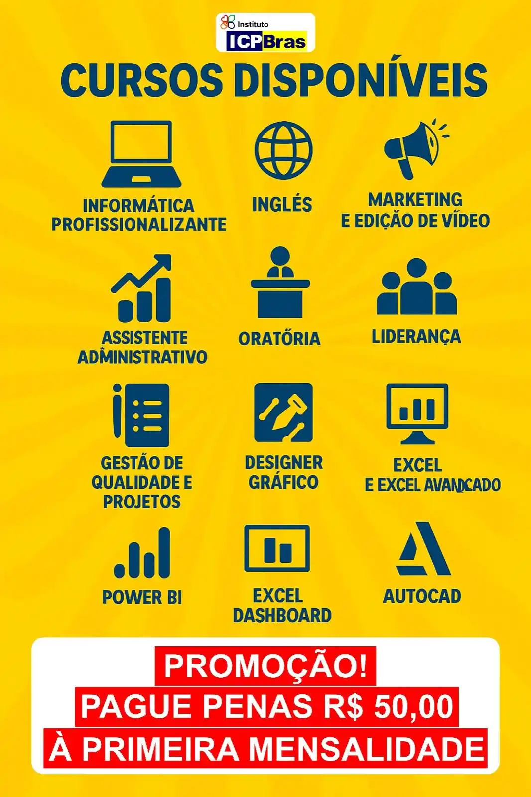 Image from Jornal de Pomerode : *OPORTUNIDADE IMPERDÍVEL EM POMERODE!* O Instituto ICPBras está com c...