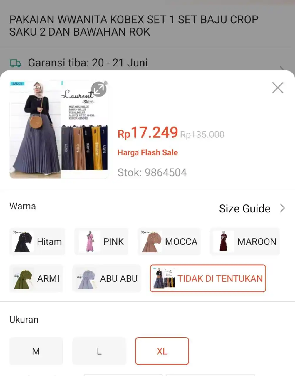 Image from SiCode Voucher + Hidden GEM Shopee: PAKAIAN WANITA KOBEX SET 1 SET BAJU CROP SAKU 2 DAN BAWAHAN ROK Norma...