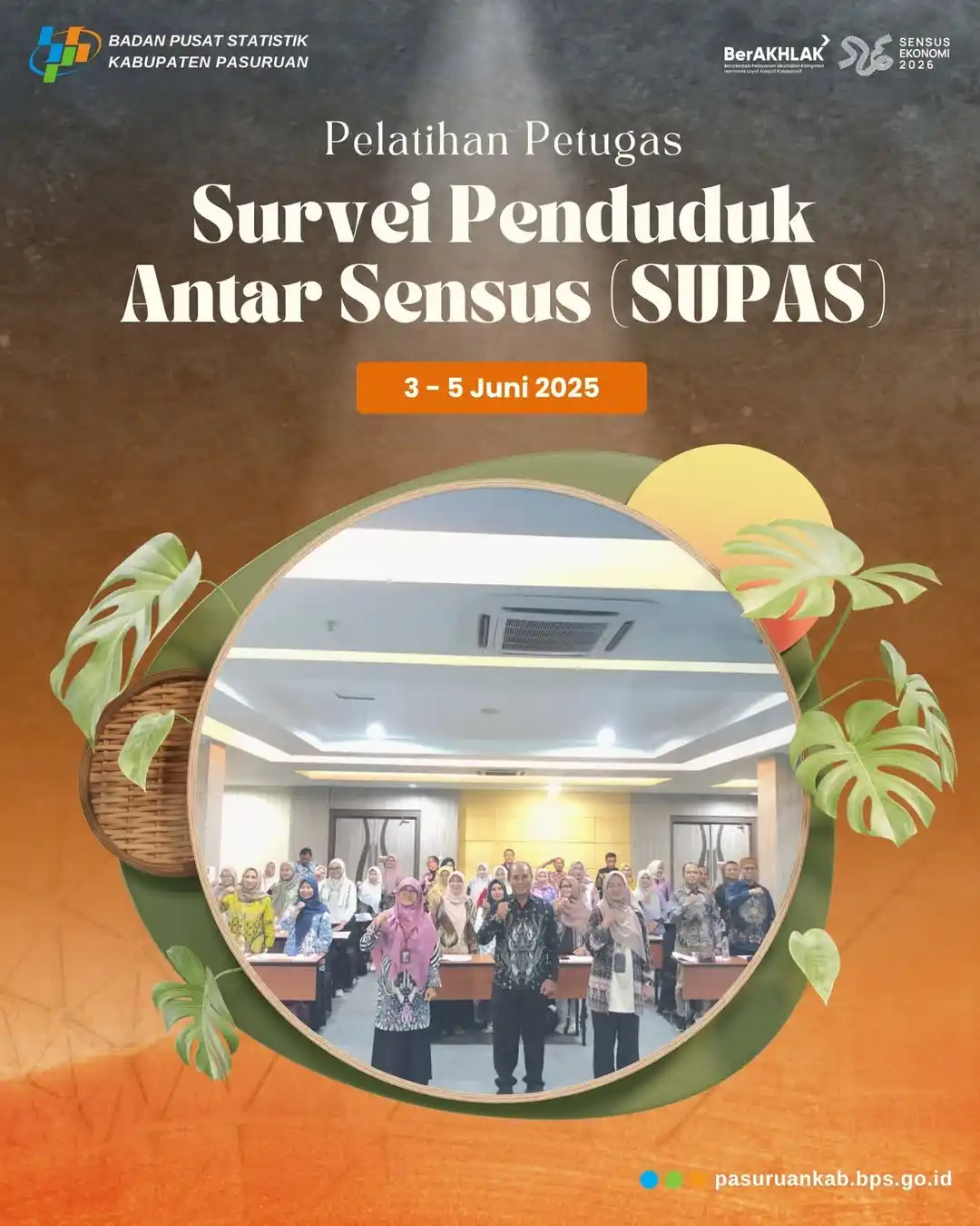 Image from BPS KABUPATEN PASURUAN: Pelatihan Petugas SUPAS 2025 BPS Kabupaten Pasuruan melaksanakan Pela...