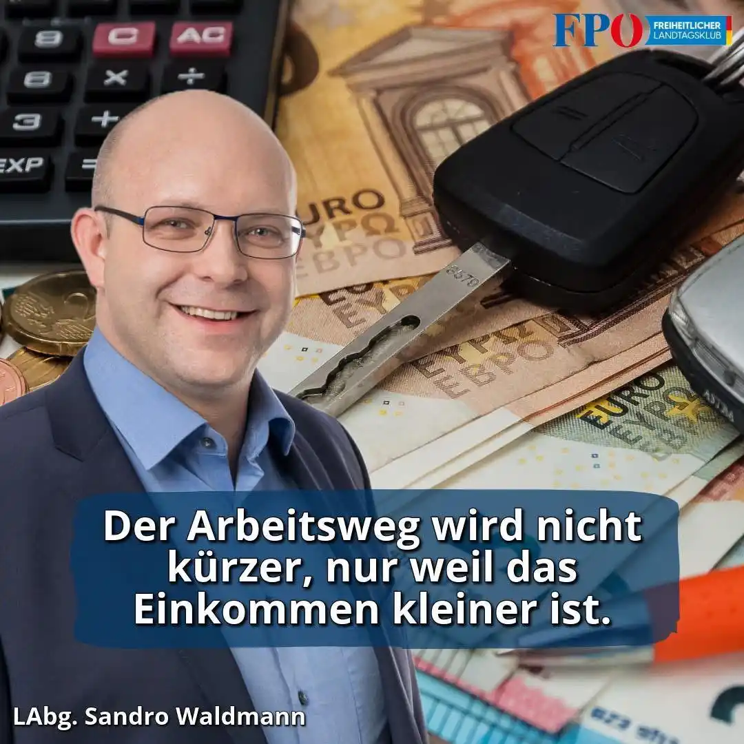 Image from FPÖ Bezirk Oberpullendorf: Pendeln darf kein Privileg für Gutverdiener sein! Der neue Pendler-Eur...