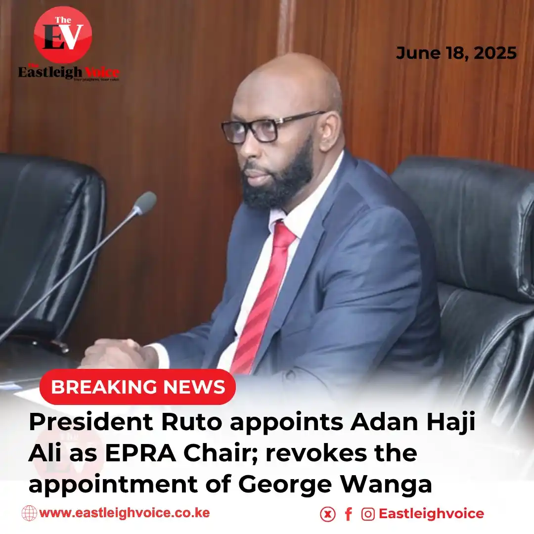 Image from Eastleigh Voice - eastleighvoice.co.ke: President William Ruto has revoked the appointment of George Wanga as ...