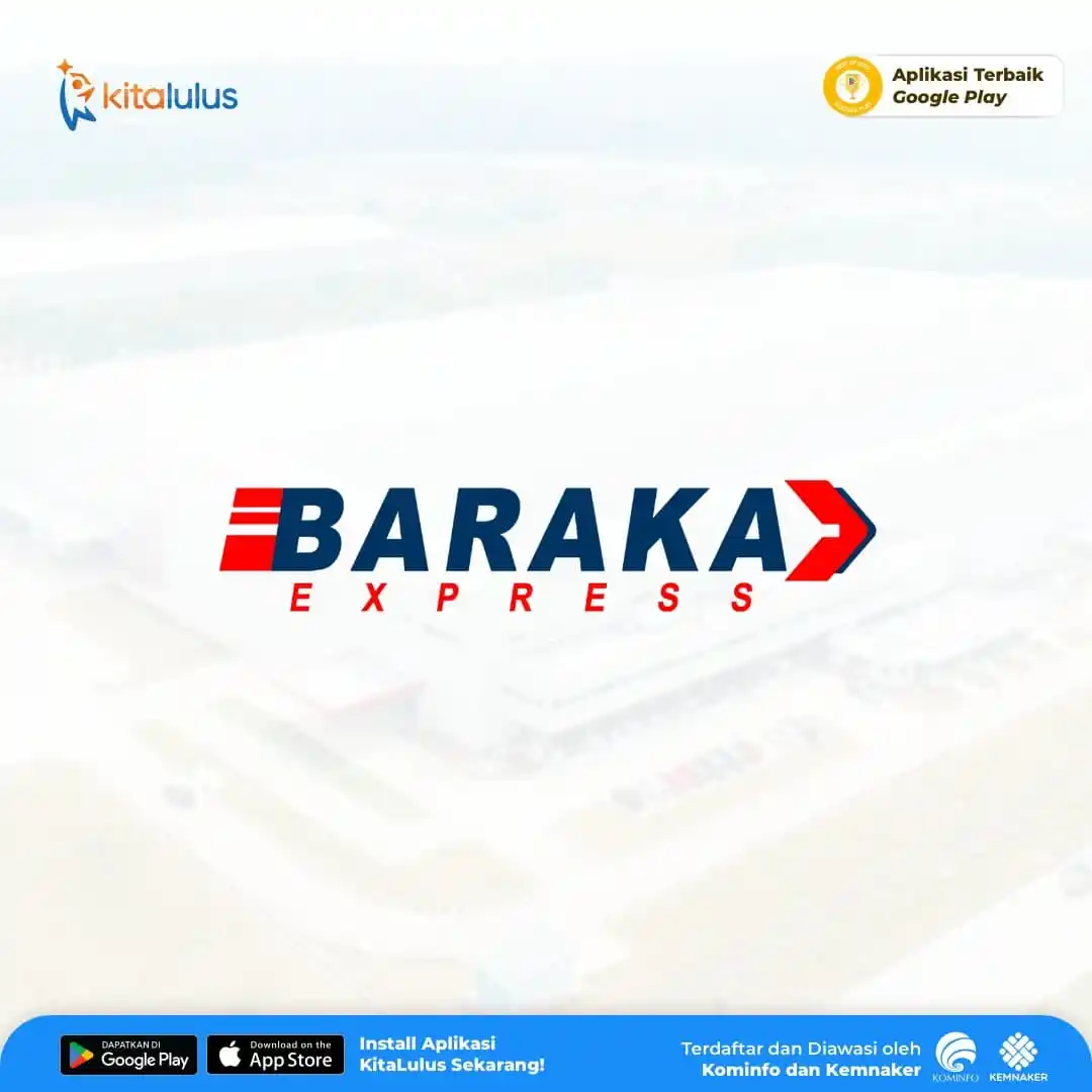 Image from Loker.Jabodetabek.Online: 💼 PT Baraka Sarana Tama ⏱ Deadline: Secepatnya 📍Kabupaten Bekasi, Ja...
