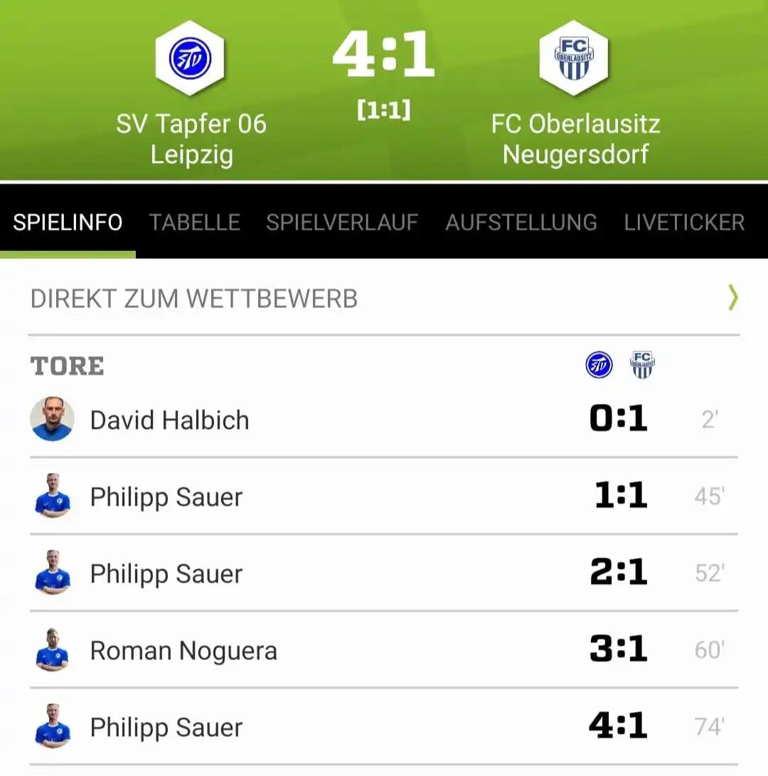 Image from FC Oberlausitz Neugersdorf e.V.: ⚽💙 Punktspiel / 1.Männer 💙⚽ Sachsenliga - 28.Spieltag - Samstag, 31...