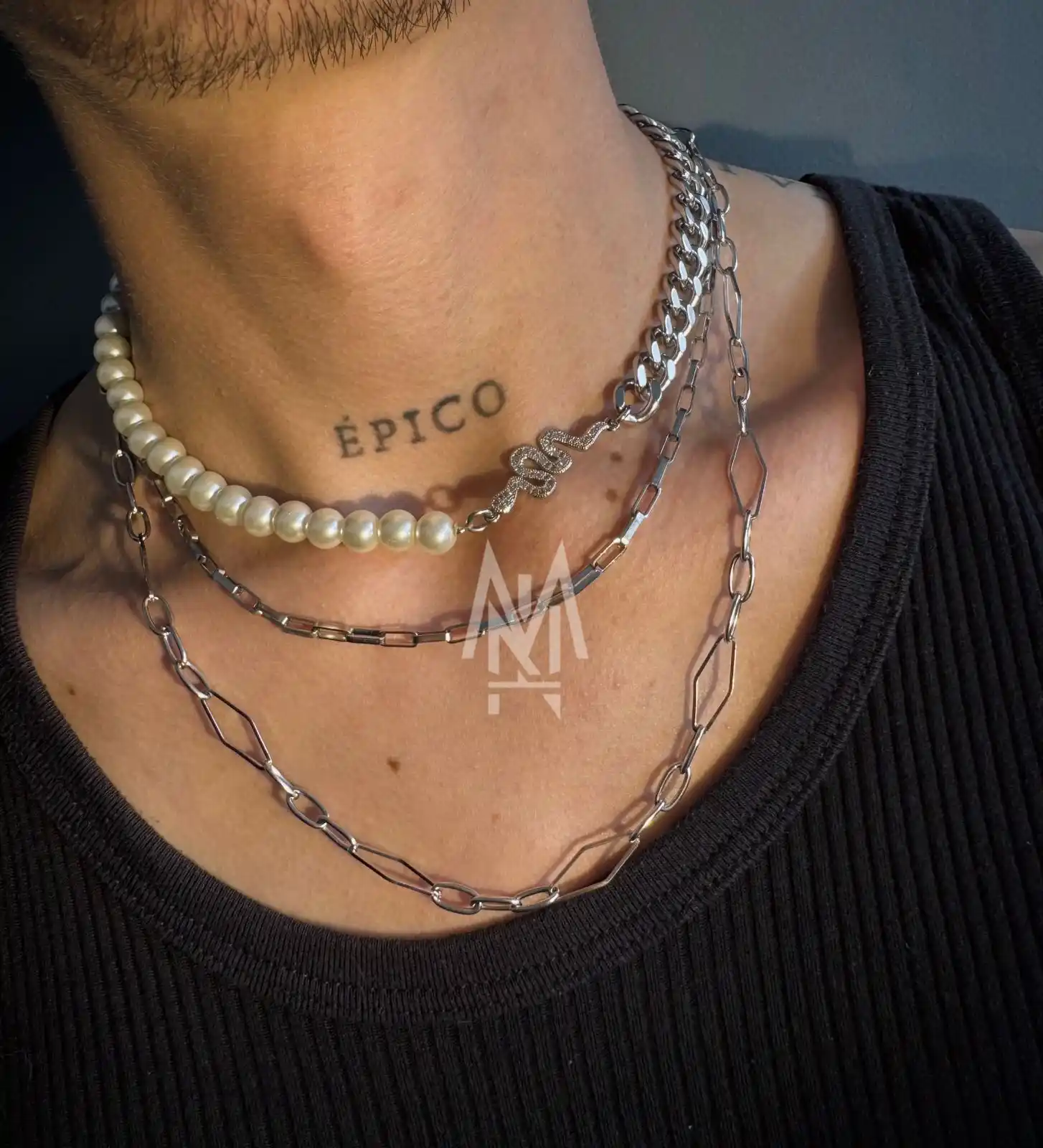 Image from Matt : ¿Quien fue el modelo de estas colecciones de collares de @mattnates? �...