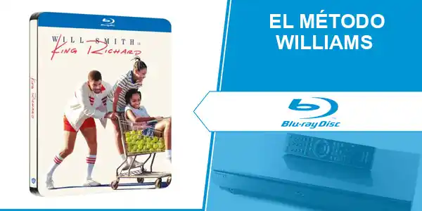 Image from Chollos de Cine (cinemix.es): REGALITO EN ITALIA ‼️ 🎾 AMAZON *El Método Williams* «Steelbook» (Blu...