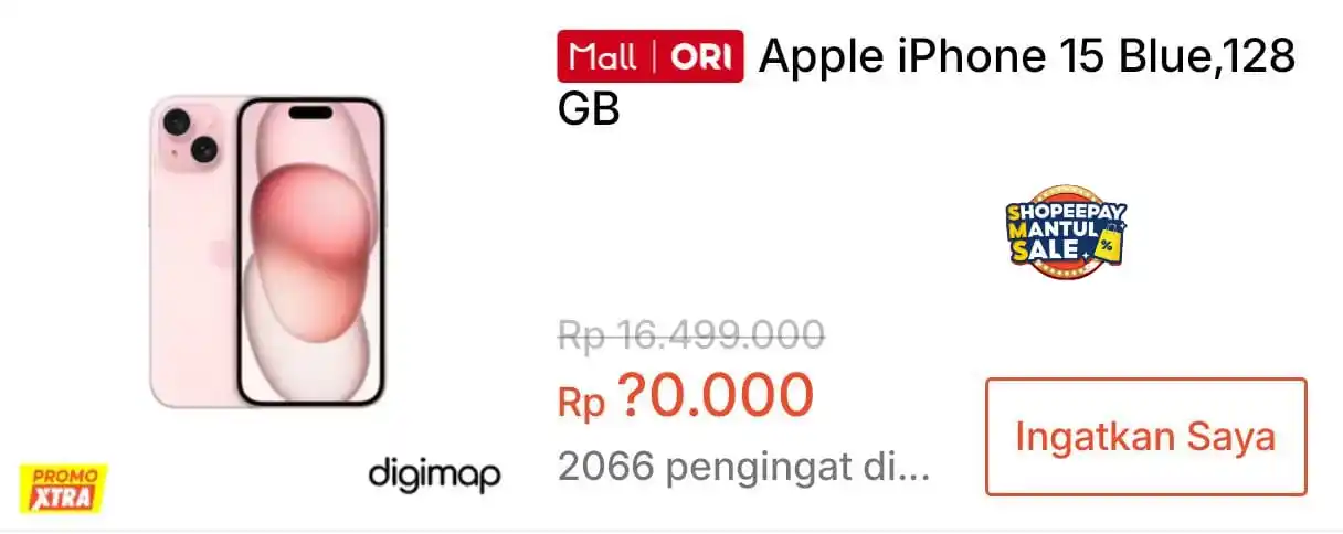 Image from SiCode Voucher + Hidden GEM Shopee: *💰Rp 10.000 || 12:00 WIB ⏰* (khusus Payment Spaylater) Apple iPhone...
