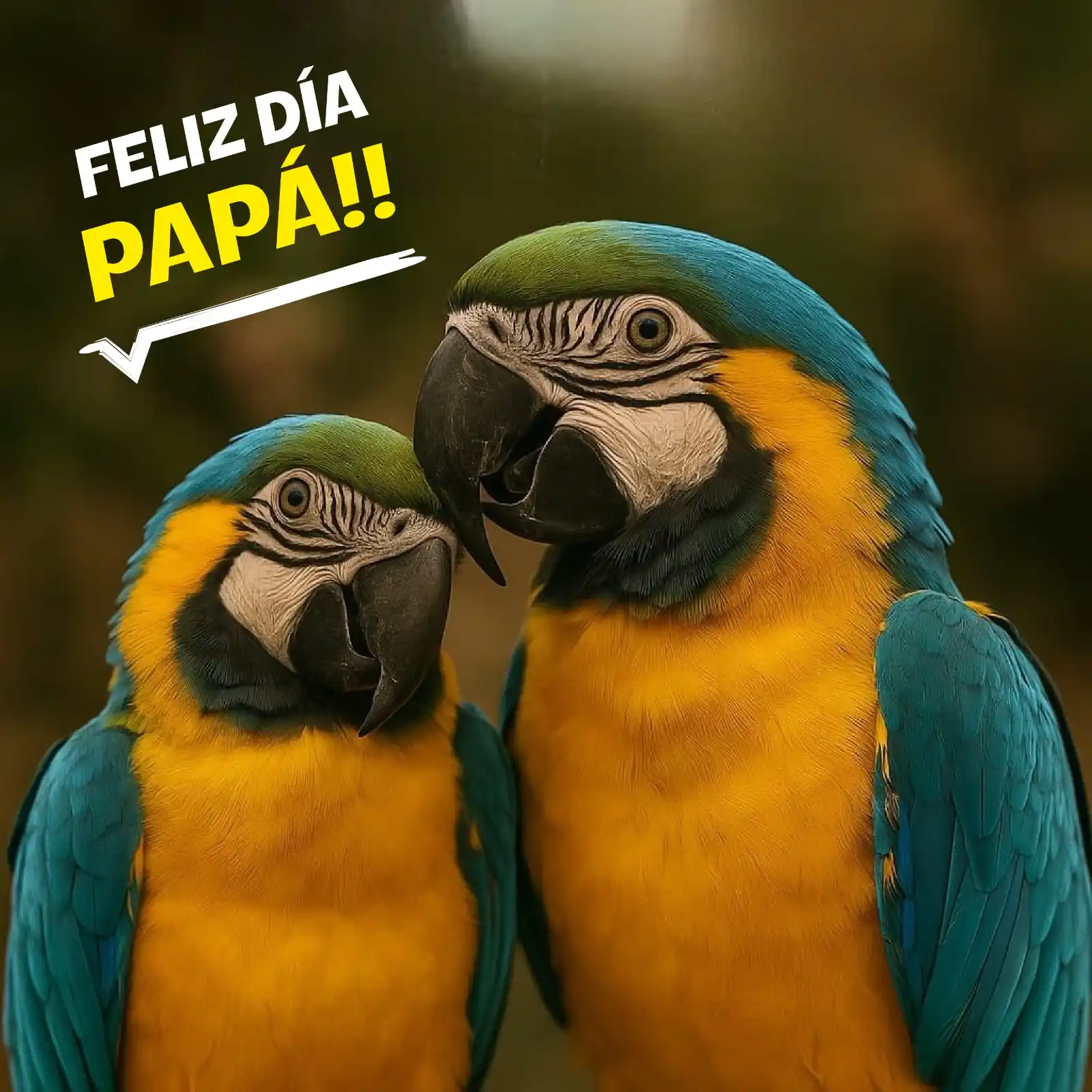 Image from Fresh Market Libertad: 🦜💙 Selfie con Papá! Feliz Día a todos los papás del grupo!!! A los...