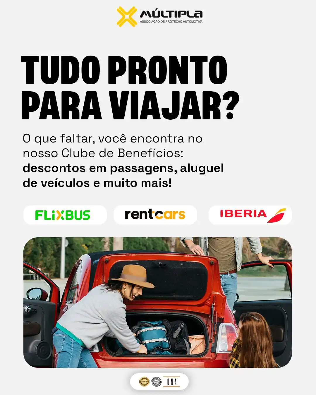 Image from Associação Múltipla de Proteção e Assistência Automotiva: Sua próxima viagem pode ser mais prática e econômica. Associados(as) ...