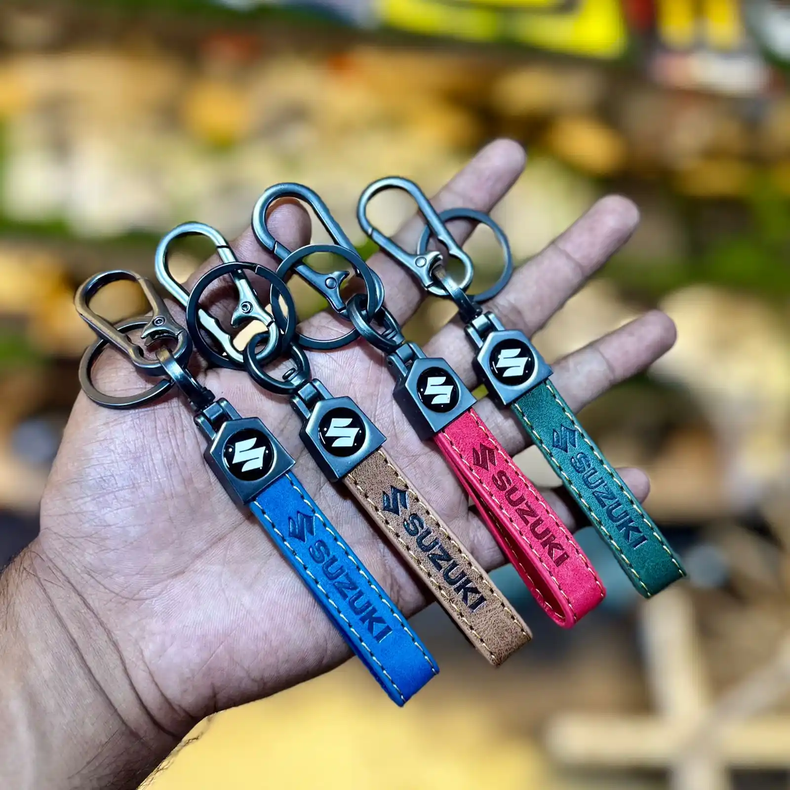 Image from PHANTOM MOTO: Suzuki Premium Leather Keychains😍...