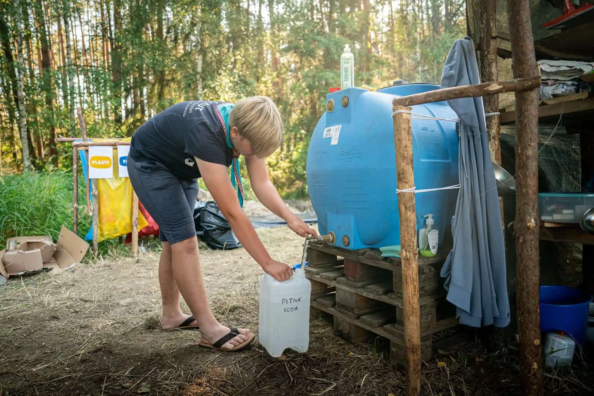 Image from SkautInfo: Tábor je skvělou příležitostí, jak předávat ohleduplnost k přírodě. Ch...