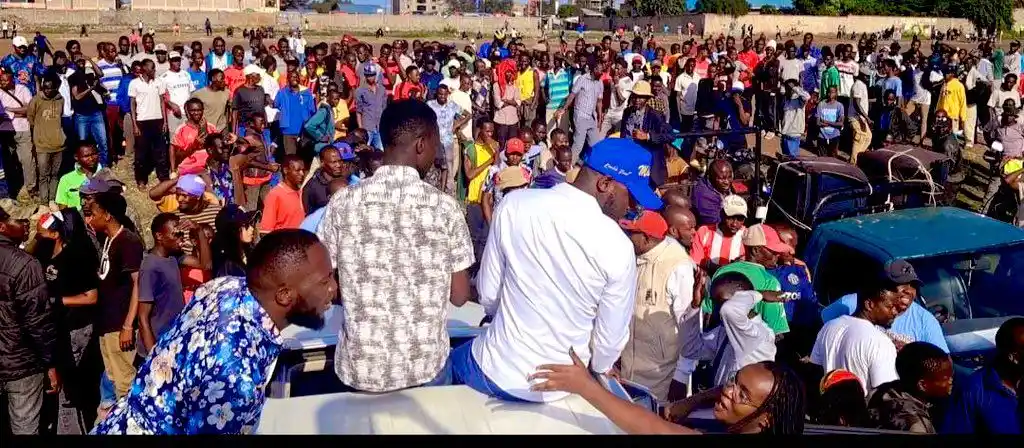 Image from KOT Sonko (Mabonga): The journey to take political power is real! I urge all young people t...