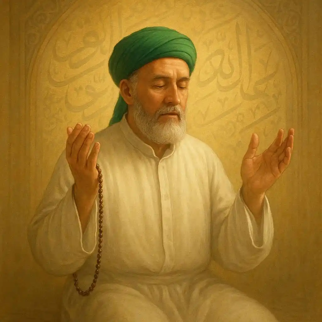 Image from خانقاه شیخ حسام الدین نقشبندی: . ذکر مخصوص روز پنجشنبه: یــــا فَتّــــاحُ 🔹 معنا: ای گش...