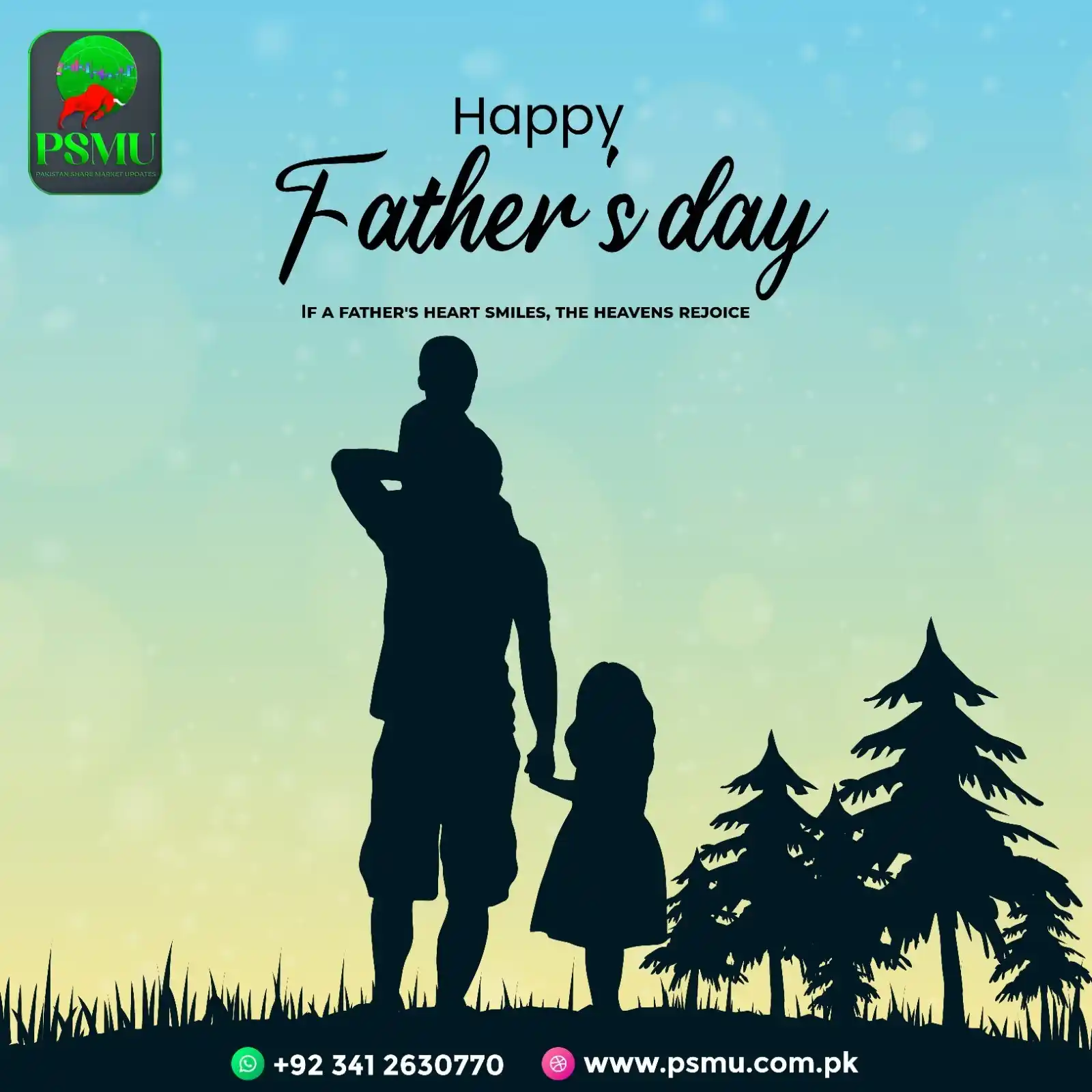 Image from Pakistan Share Market Updates: To the real-life heroes we call Dad — Happy Father’s Day!❣ Your wisdo...