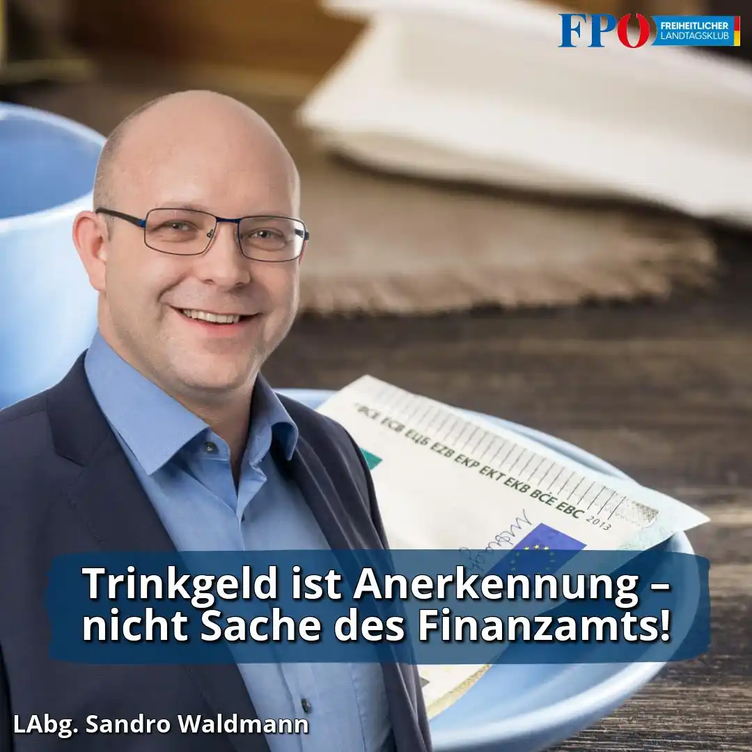 Image from FPÖ Bezirk Oberpullendorf: Trinkgeld ist Dank – keine Beute für das Finanzamt! Wer in der Gastron...