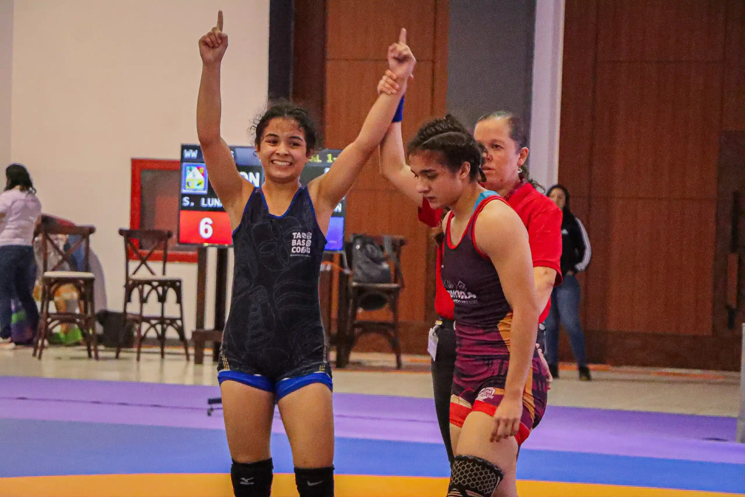 Image from Más Podio Noticias: Valentina Padrón da a Tabasco Medalla de oro en Luchas en ON 2025 h...