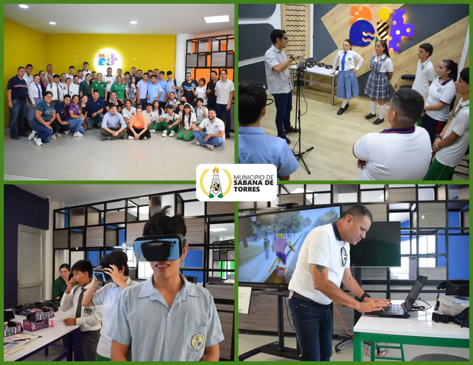 Image from Prensa Municipio Sabana de Torres: ☝🏻Visitamos el Distrito Especial de Barrancabermeja con estudiantes d...