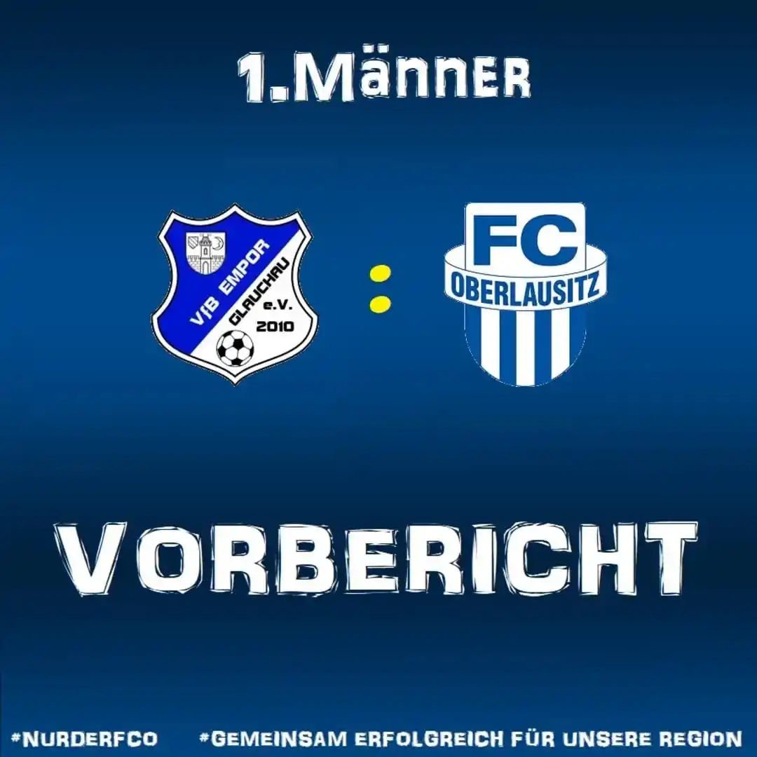 Image from FC Oberlausitz Neugersdorf e.V.: 📝 Vorbericht zum Sachsenliga-Auswärtsspiel gegen Glauchau 📝 Da die ...