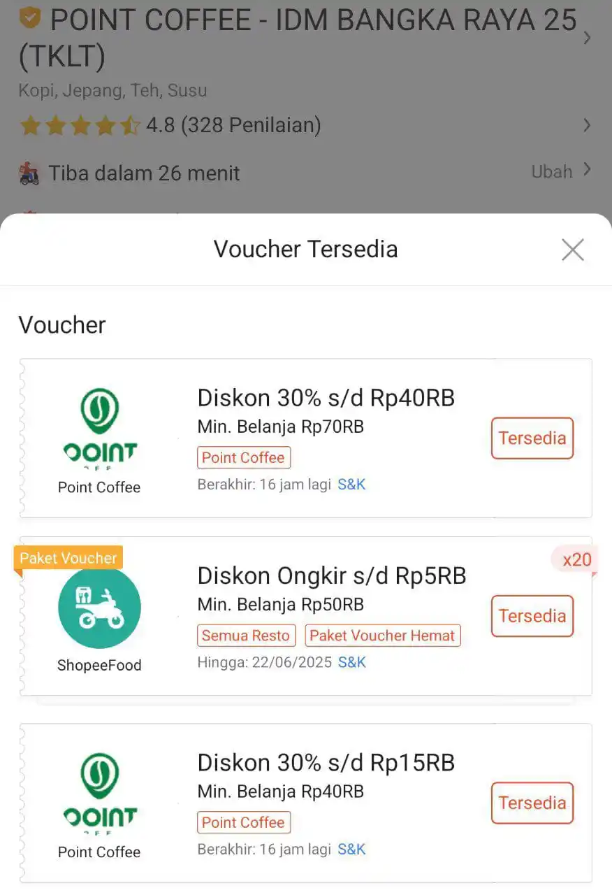 Image from SiCode Voucher + Hidden GEM Shopee: Voucher diskon POINT COFFEE https://spf.shopee.co.id/8fGeykkip9...
